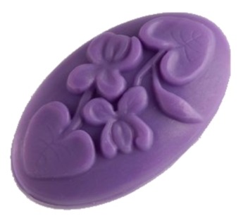 Saponetta Violetta Bassorilievo