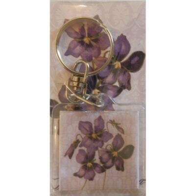 Portachiavi "Violetta di Parma"